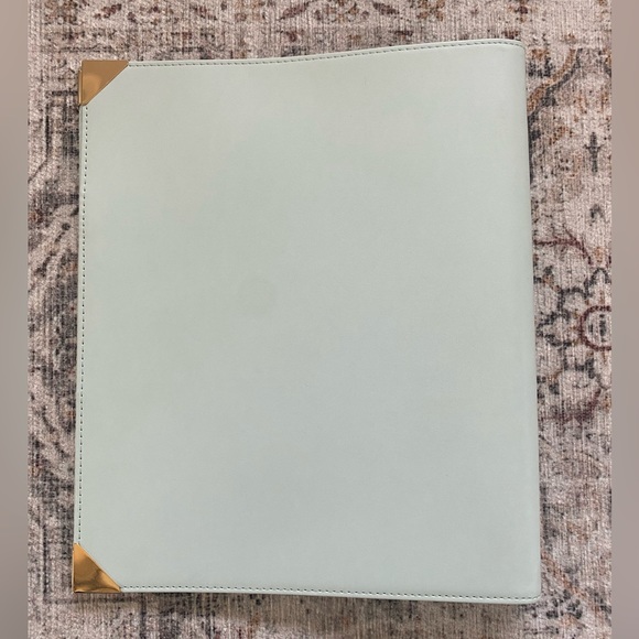 Hard to Find, new Mead Cambridge Edition Documents 3 ring binder in mint green. - Picture 3 of 3